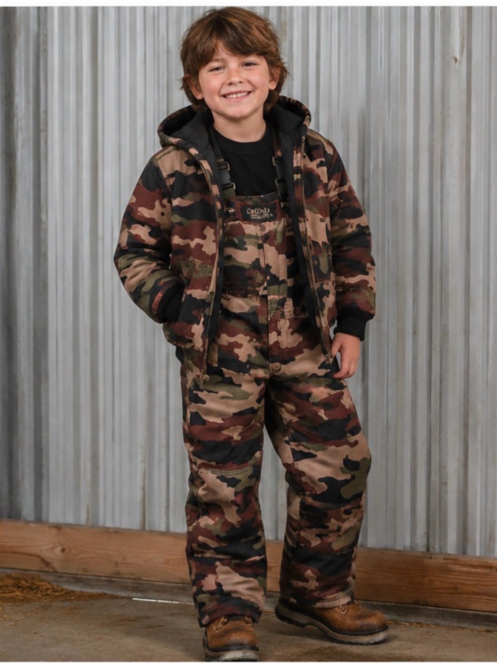 Walls Blizzard Pruf Camo Size Medium (8/10)